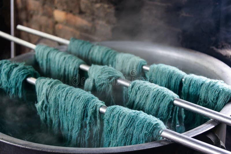 traditional wool dyeing natural carpet factory nepal 71506609